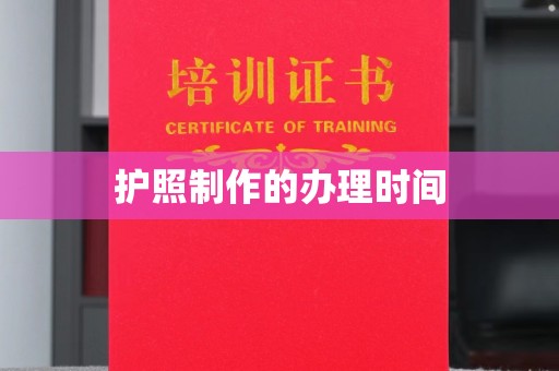 江海护照制作的办理时间