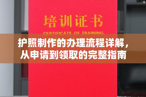 江海护照制作的办理流程详解，从申请到领取的完整指南