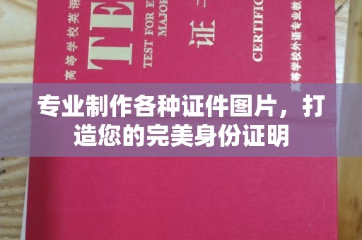 江海专业制作各种证件图片，打造您的完美身份证明
