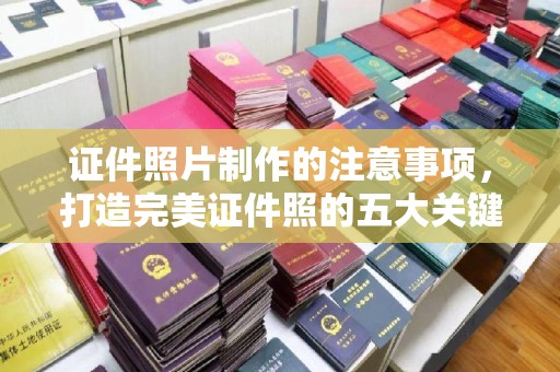 江海证件照片制作的注意事项，打造完美证件照的五大关键点